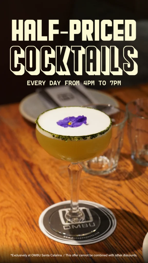 HAPPY HOUR OMBU SANTA CATALINA