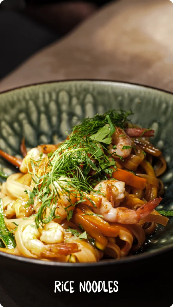 restaurante dôme palma- rice noodles